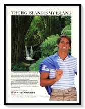 United Airlines Hawaii Print Ad Vintage 1986 Magazine Advertisement Grap... - $182.07 MXN