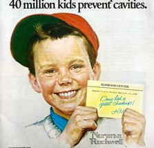 Crest Toothpaste Norman Rockwell 1979 Advertisement Vintage Repro DWKK14 - £23.94 GBP