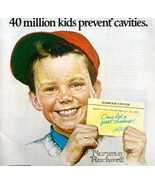 Crest Toothpaste Norman Rockwell 1979 Advertisement Vintage Repro DWKK14 - £23.63 GBP