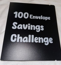 100 Envelope Challenge Budget Binder  $5,050 Money Saving Challenge Book - £10.08 GBP