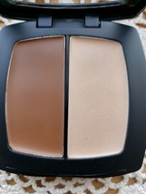 Nuance Salma Hayek Illuminating Blush Bronzer Duo~530 Pearl Light &amp; Shad... - $14.96