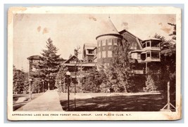 Lago Lato Da Foresta Hall Gruppo Lake Placid Club New York Ny Unp DB Postcard U2 - £3.16 GBP