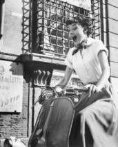 Roman Holiday Audrey Hepburn Riding Vespa Scooter Italy 8x10 Photo - £7.67 GBP
