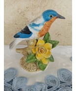 1997 GEI Ceramic Hand Painted Bird Musical - £8.72 GBP