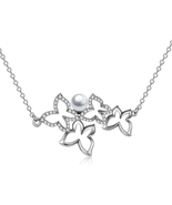 Mothers Day Gifts for Mom Wife, Butterfly Necklace 925 Sterling Silver Butterfly - £19.84 GBP