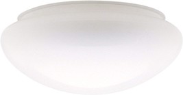 White Glass Mushroom Shade 8 (Westinghouse 8375700). - $40.97