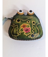 Frog Genuine Leather Wristlet Coin Purse NEW - $30.03 CAD