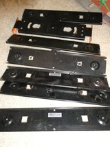 Lot of 7 O Scale Williams Black Metal Freight Passenger Car Frames 12&quot; Long - £39.18 GBP