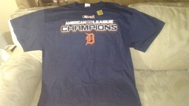 Detroit Tigers Men L T Shirt MLB American League Champions Champs 2006 Authentic - £11.08 GBP