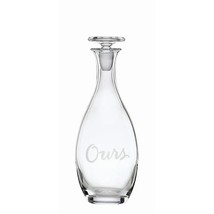 Kate Spade New York OURS Crystal Glass Decanter 11.5&quot; by LENOX #830555 - £64.04 GBP