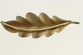 Vintage Signed Estate Jewelry VAN DELL 1/20 12KT Gold Filled Leaf Brooch Pin - £14.21 GBP