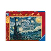 Ravensburger Puzzle 1500pieces Van Gogh Starry Night (Zip), 16207  - £106.61 GBP