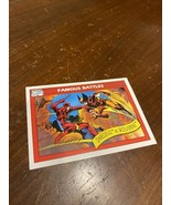 1990 IMPEL MARVEL UNIVERSE #109 DAREDEVIL VS. WOLVERINE FAMOUS BATTLES U... - $7.91