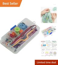 Essential Knitting Tools with Convenient Case - Perfect Gift for New Kni... - $22.72