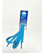 Lot of 4 Allary Style #A0952 36&quot; Hot Colors Athletic Laces, Teal - £6.18 GBP