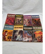 Lot Of (8) Edgar Rice Burroughs Tarzan Novels  1 7 8 11 12 13 14 15 - £62.57 GBP