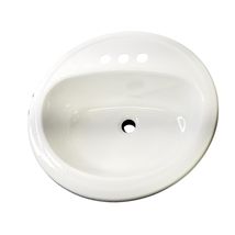Proflo PFS194RWH Getchell 19" Circular Enameled Steel Bathroom Sink - Wh... - $789.57 MXN Proflo PFS194RWH Getchell 19" Circular Enameled Steel Bathroom Sink - Wh... - $789.57 MXN