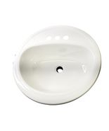 Proflo PFS194RWH Getchell 19" Circular Enameled Steel Bathroom Sink - Wh... - €37,14 EUR Proflo PFS194RWH Getchell 19" Circular Enameled Steel Bathroom Sink - Wh... - €37,14 EUR