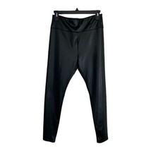 Wild Fable Womens Pants Leggings Size Medium M Black Shiny Yoga Stretch - $20.45