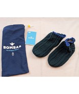 Bombas The Gripper Slipper Size Small GREEN Jewelpine Gray Lining Carry ... - $616.04 MXN