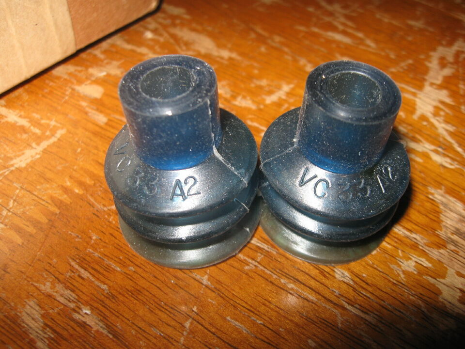 NEW LOT of 2  Vicas Vacuum Suction Cup Blue 5/8 dia / 1.25 Dia.  / # VC ... - $45.59