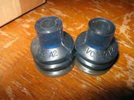 NEW LOT of 2  Vicas Vacuum Suction Cup Blue 5/8 dia / 1.25 Dia.  / # VC 33A2 - £36.43 GBP