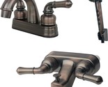 Brushed Bronze Finish Rv Bathroom And Tub Shower Faucet By Laguna Brass,... - £46.61 GBP