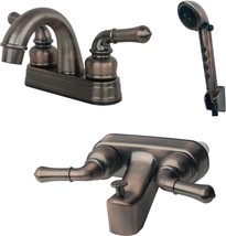 Brushed Bronze Finish Rv Bathroom And Tub Shower Faucet By Laguna Brass, Model - £45.78 GBP