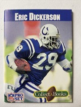 Eric Dickerson 1990 Pro Set Collect-A-Books #6 SKUJE8027 - £0.78 GBP