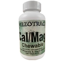 Mezotrace Natural Minerals &amp; Trace Elements Cal/Mag 120 Tablets - £24.26 GBP