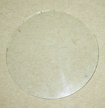 Clock Round Flat Replacement Clear Glass 2.5&quot; - £6.61 GBP