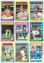 1975 Topps Baseball Key Player Cards U-Pick - £0.96 GBP+