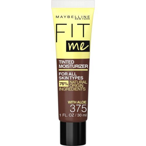 Maybelline Fit Me Tinted Moisturizer, Natural Coverage, Face Makeup, 375, 1 - $6.76