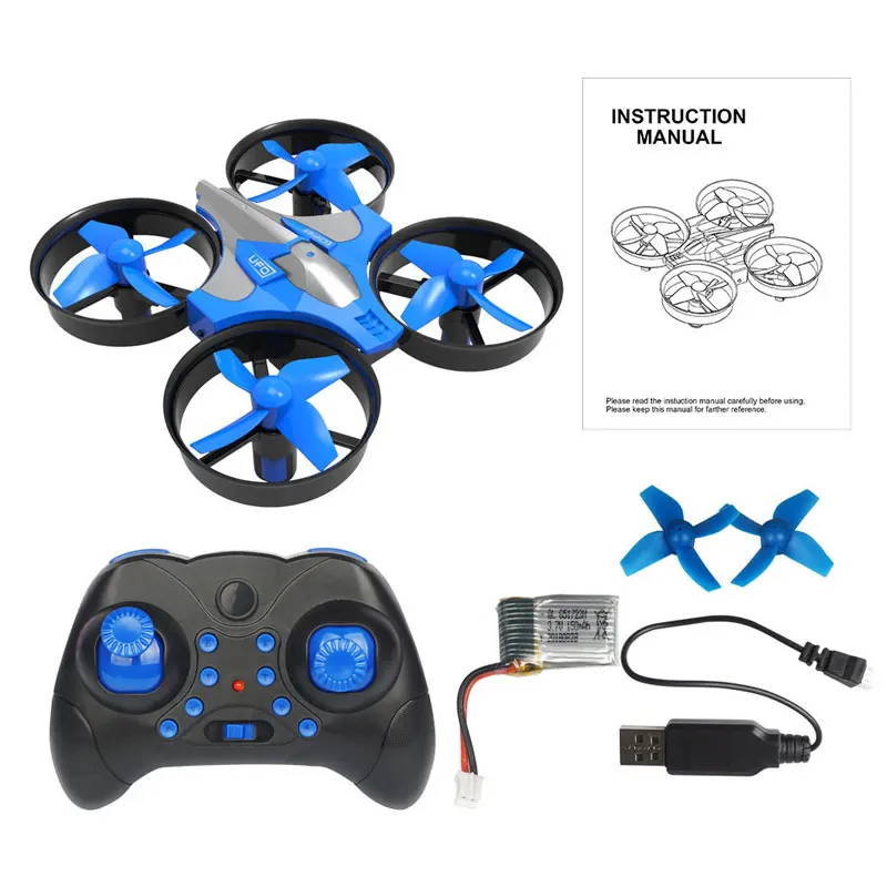 Remote Control Mini Drone Hand Operated RC Quadcopter Long Flight Time Ea - £26.89 GBP