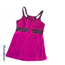 ATHLETA Size XS PRASADA Pink Athletic Top Workout Exercise Shelf Bra *Flaw* - £7.43 GBP