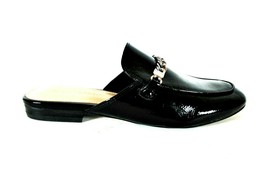 Marc Fisher Whiley Black Patent Slip On Mules Flat Shoes Women&#39;s 6 M (SW14) - $65.99
