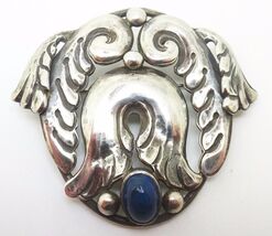La Paglia Sterling Pin with Genuine Natural Labradorite (#J3361) - $474.10 CAD