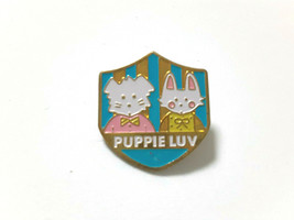 PUPPIE LUV Pin Badge Old SANRIO character Vintage Retro Super Rare - £17.64 GBP