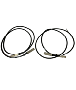 Lot of 2 NetApp X6558-R6 2m External SAS Cable QSFP-QSFP Amphenol 112-00177 - $26.89 CAD