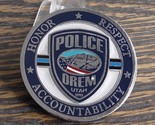 City Of Orem Police Department Utah Challenge Coin #889U - $30.68