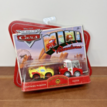 Pixar Cars Mini Adventures Radiator Springs Fire Department McQueen &amp; Ma... - $39.95