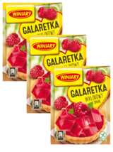 WINIARY instant Jello: RASPBERRY flavor PACK of 3/9 servings -Quick Prep- - $9.89
