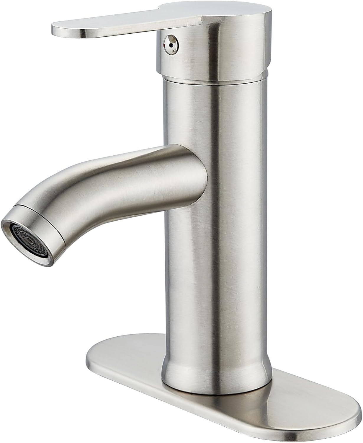 Gotonovo Brushed Nickel Stainless Steel 304 Bathroom Faucet Farmhouse Si... - $39.93