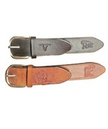  Belt * BULL or FISH *  5  COLOR Choices Per DESIGN * Nice Border 1-1/2&quot;... - $46.63 CAD