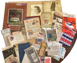Paper Collectibles Ephemera 40+ Items Louisville KY Bloomington IN Vtg See List - £40.64 GBP
