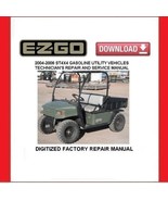 EZGO ST4X4 Gasoline Utility Carts 2004-2008 Service Repair Manual  - $27.74 CAD