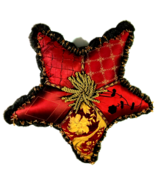 Reilley-Chance Collection Star Shaped Fringed Pillow 16&quot; x 21&quot; - $1,492.49 MXN