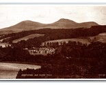 Abbotsford and Eildon Hills Scotland UNP Postcard W22 - $3.91