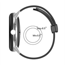 Magnetic Silicon case Strap Band For Google Pixel Watch Soft  Strap - £36.00 GBP