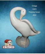 Vintage Lladro Preening Goose 4553 Figurine - excellent condition - £27.50 GBP